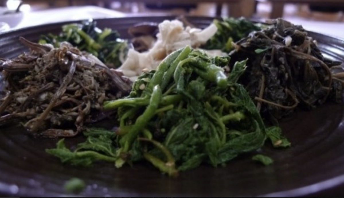 생생정보 하동 청학동 산채나물대통밥 