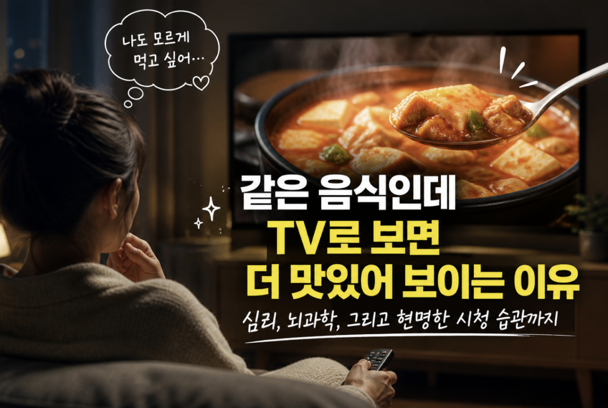 방송맛집 활용법