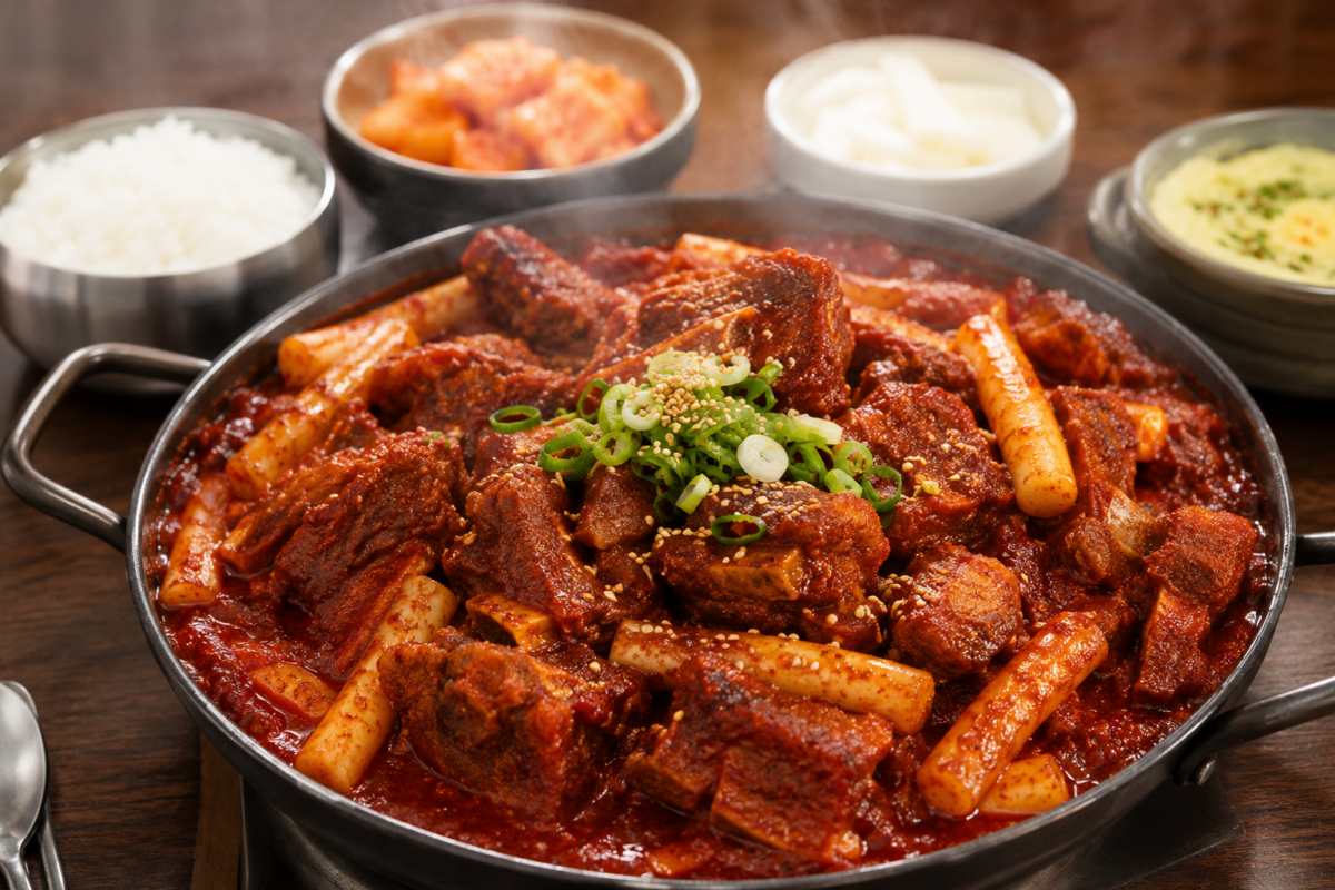 강릉 빨간삼겹살 매운갈비찜 사진