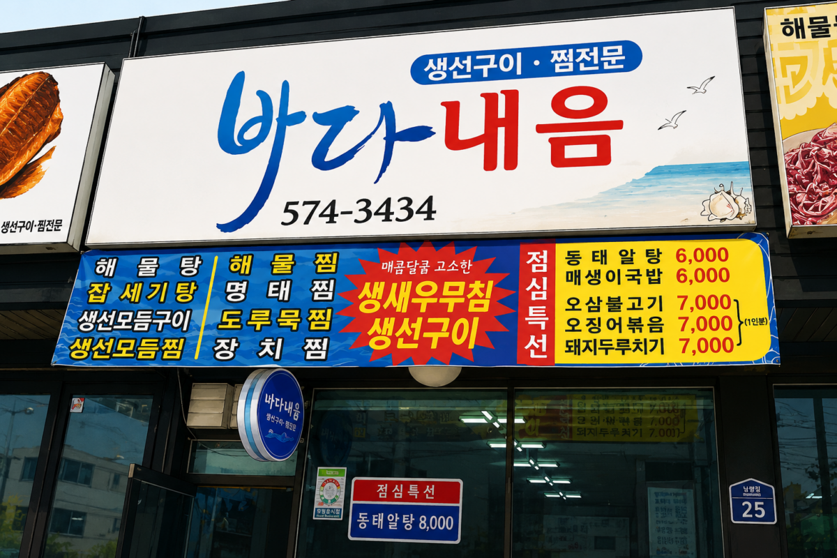 전현무계획3 삼척 보리새우무침 맛집